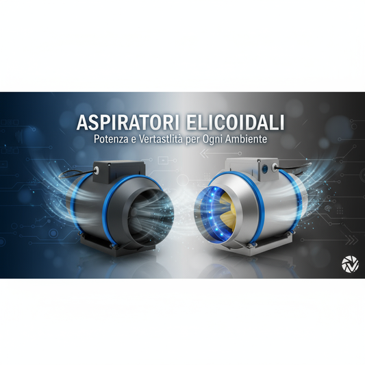 Aspiratori Elicoidali: Potenza e Versatilità per Ogni Ambiente