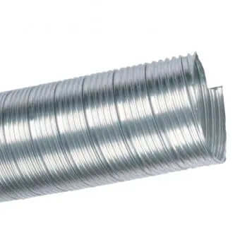 Tubo Flessibile Semirigido in Alluminio di alta qualità, ideale per sistemi di ventilazione e applicazioni HVAC.